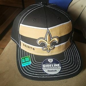 NEW Reebok Saints hats
